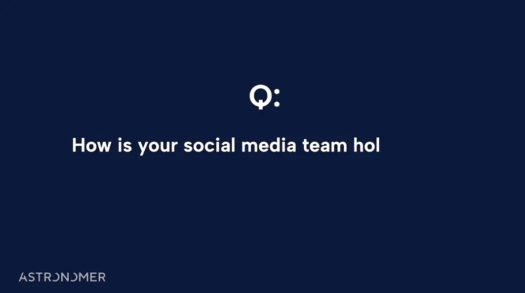 The ad covers questions most people will have had for the company (X/@astronomerio)