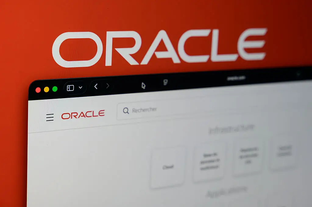 Oracle is a global company which provides enterprise software and database management systems (Samuel Boivin/NurPhoto via Getty Images)