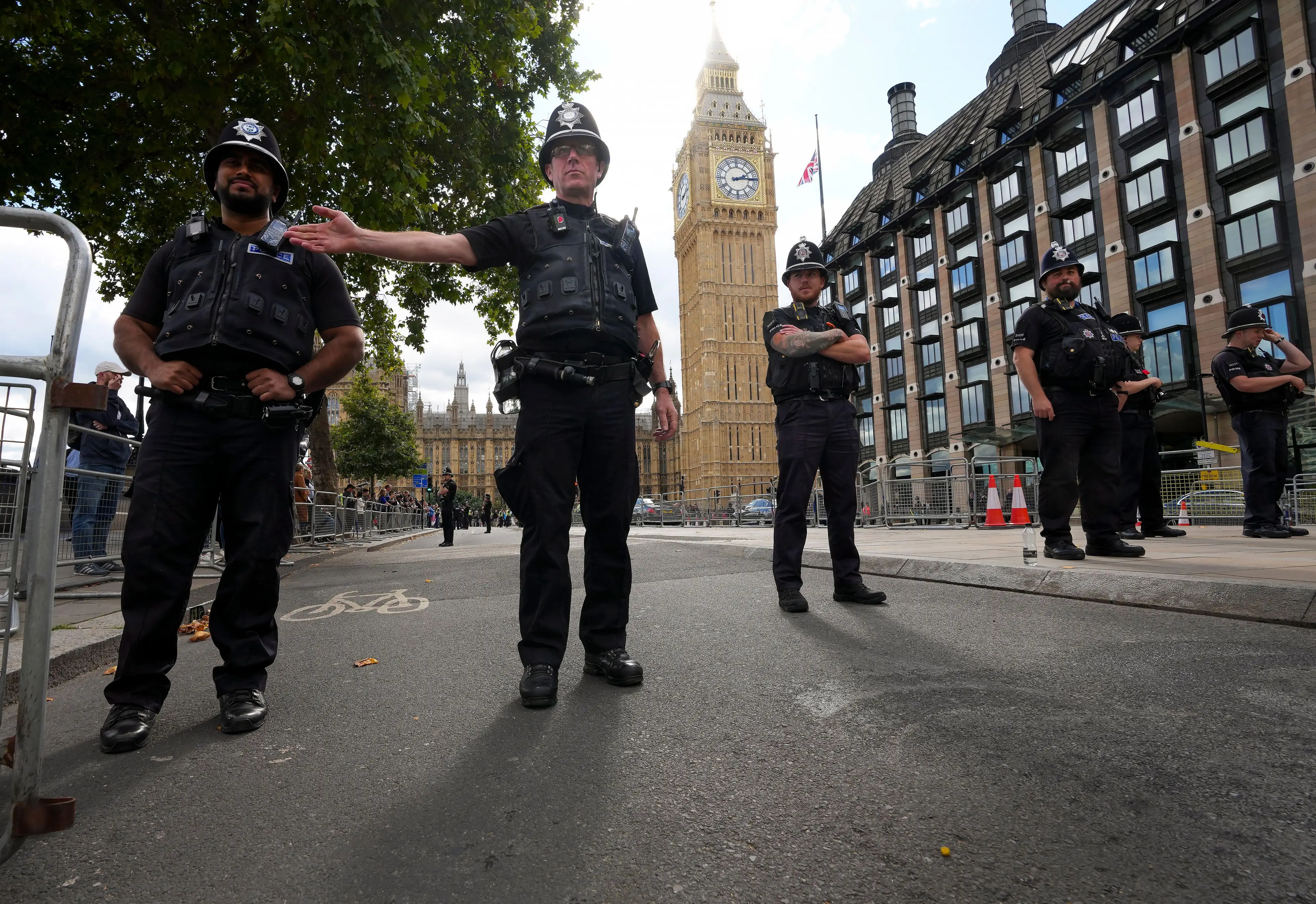 The Queen's funeral is the biggest policing operation in British history.