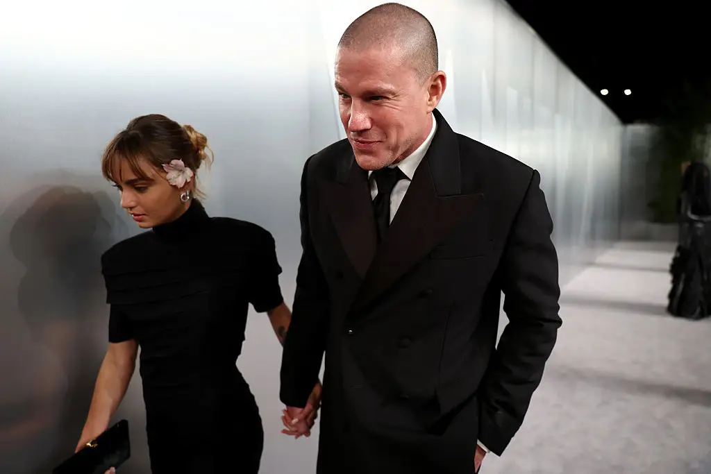 Tatum with his current girlfriend Inka Williams (Cindy Ord/VF26/Getty Images for Vanity Fair)