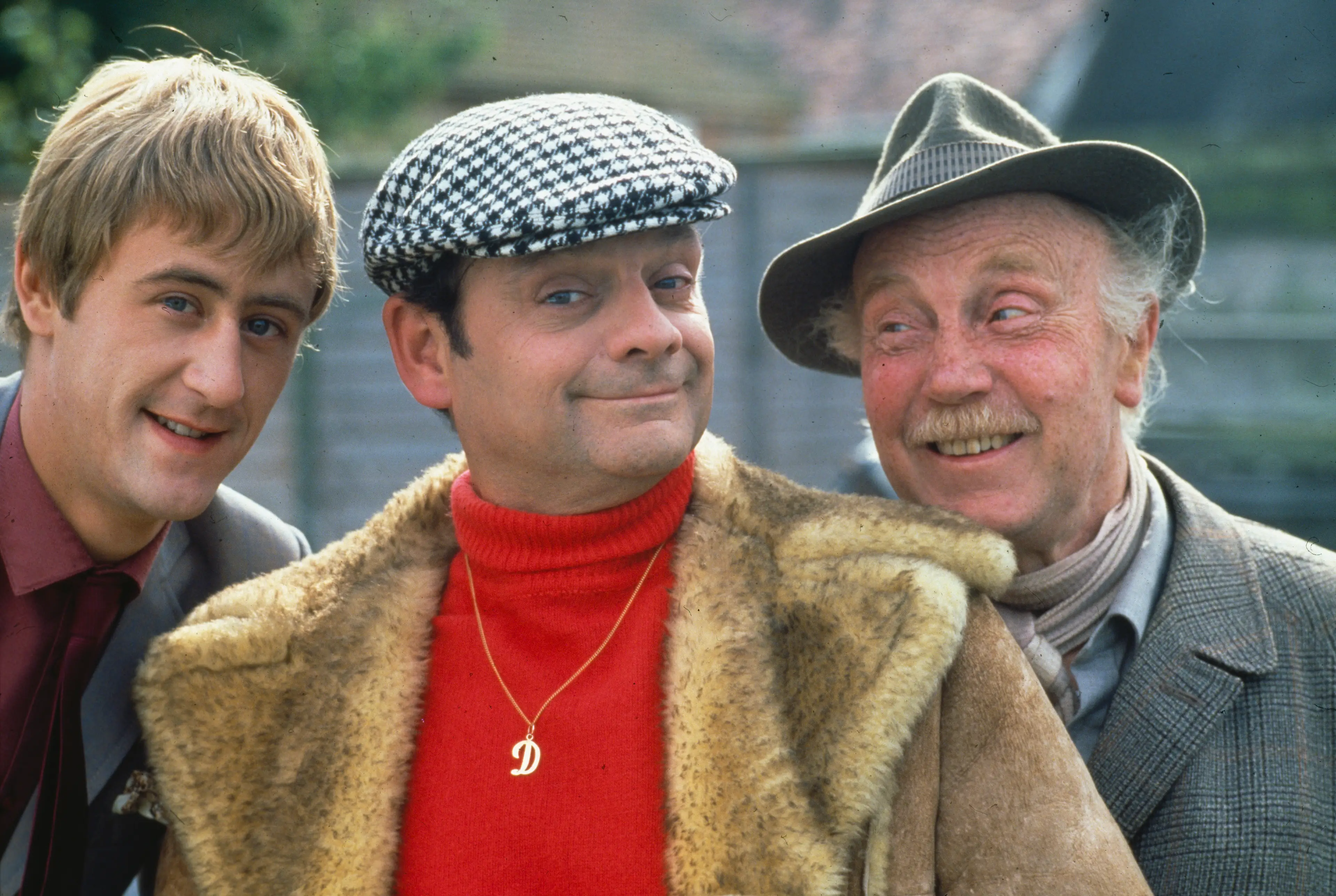 David Jason with co-stars Nicholas Lyndhurst and Lennard Pearce(Don Smith/Radio Times/Getty Images)