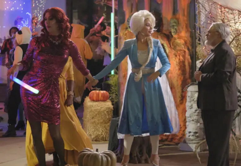 Mantle made a cameo in 'The Last Halloween'. (ABC)