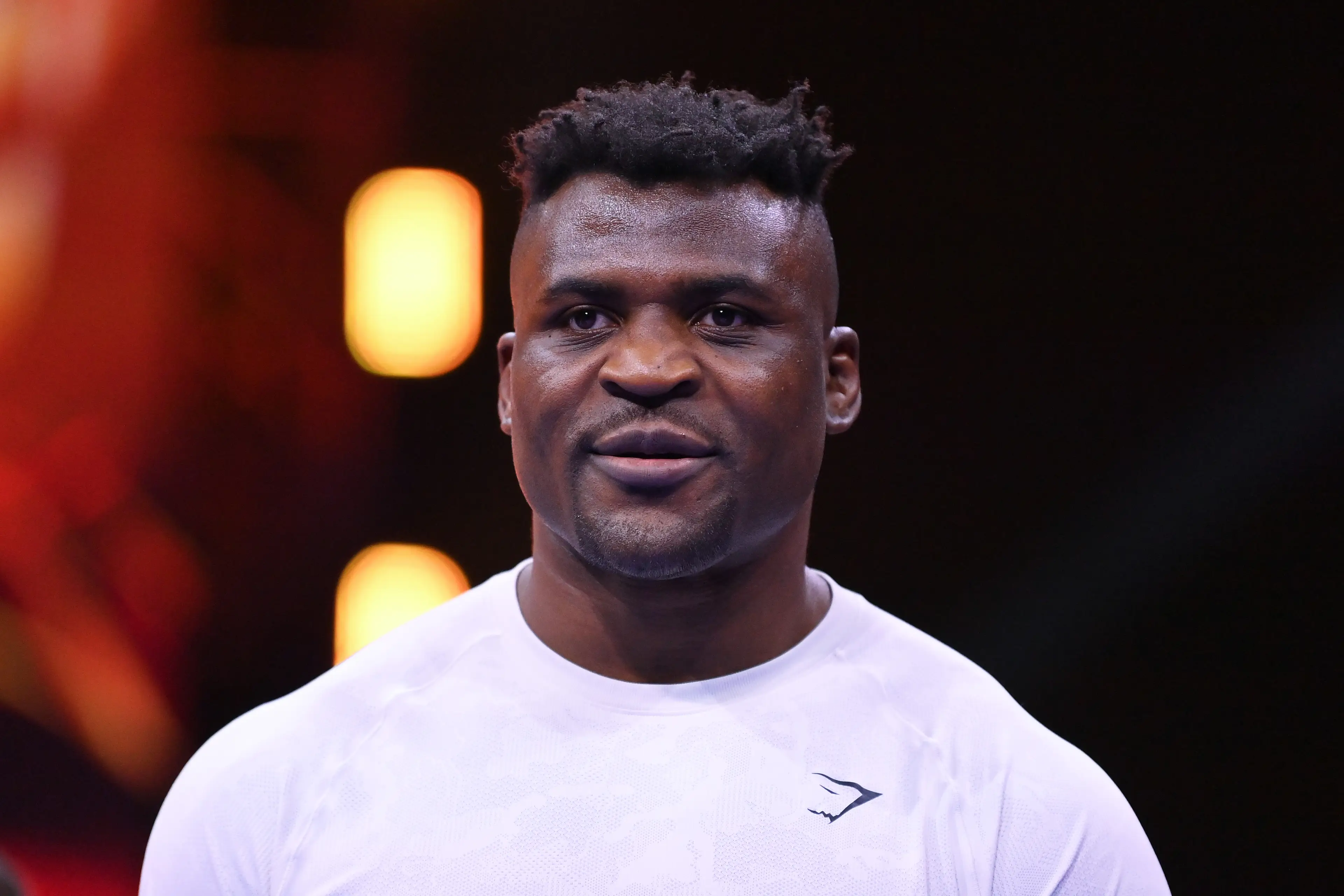 Ngannou expressed his sadness at the loss of the teenager's life (Justin Setterfield/Getty Images)