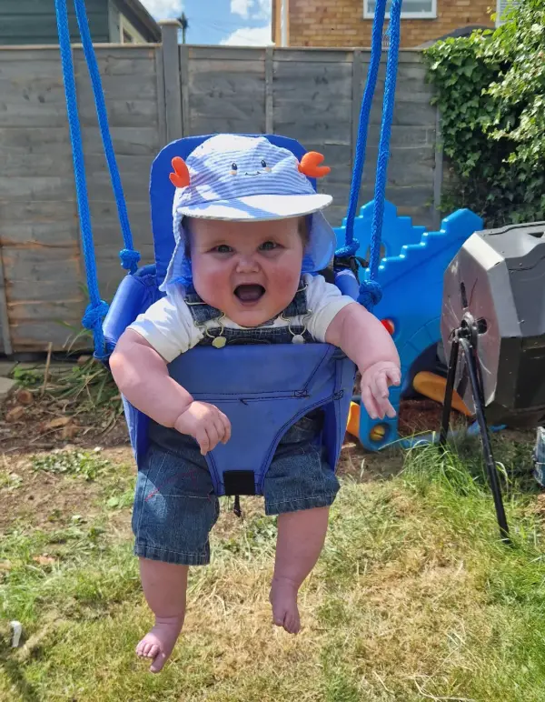 Jasmin is aiming to raise the £1.5 million required for her son to go through the specialist surgery (GoFundMe/Jasmin Roberts)