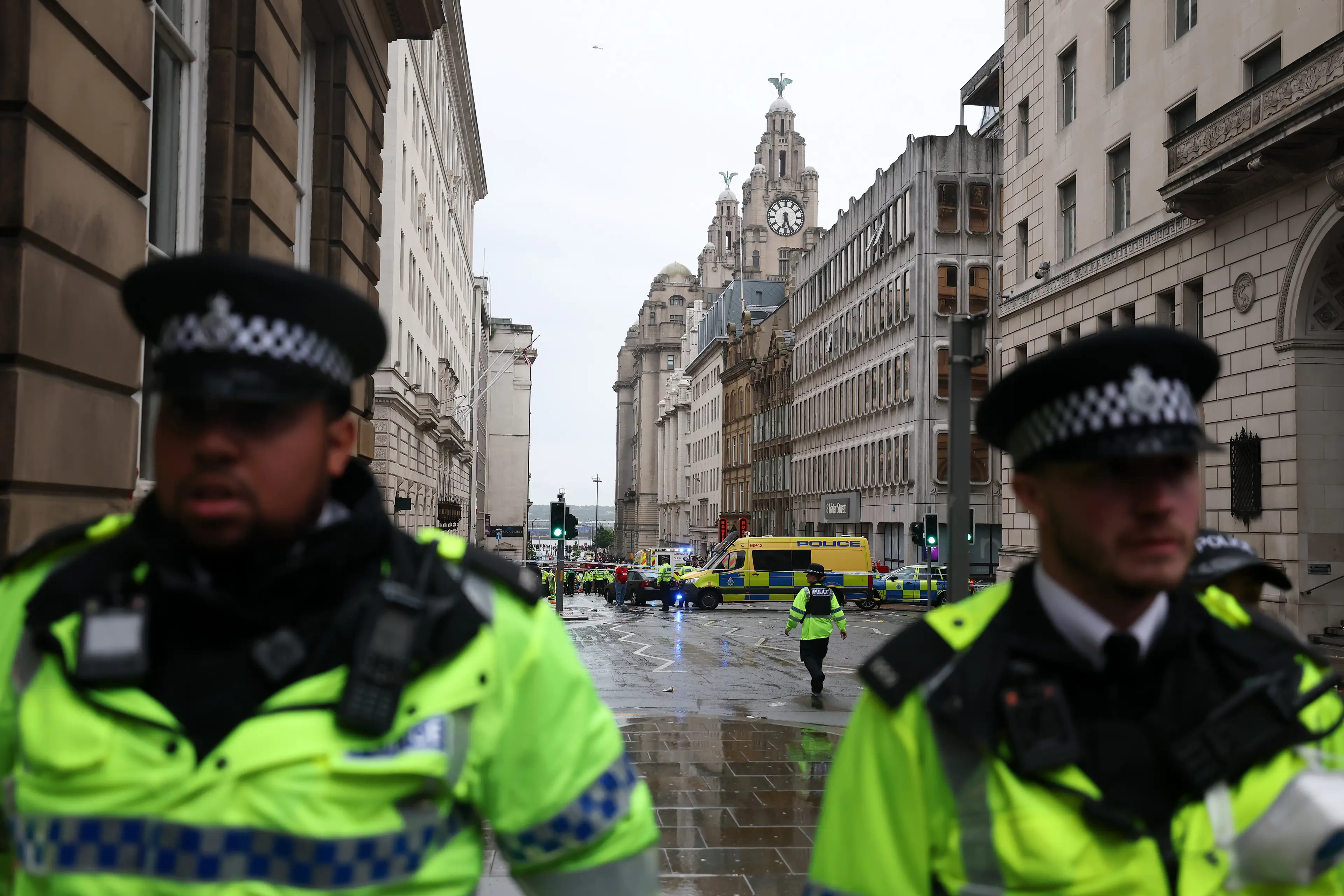 Police have confirmed a 53-year-old British man was arrested, and he is believed to have been the driver of the car (Getty Images)