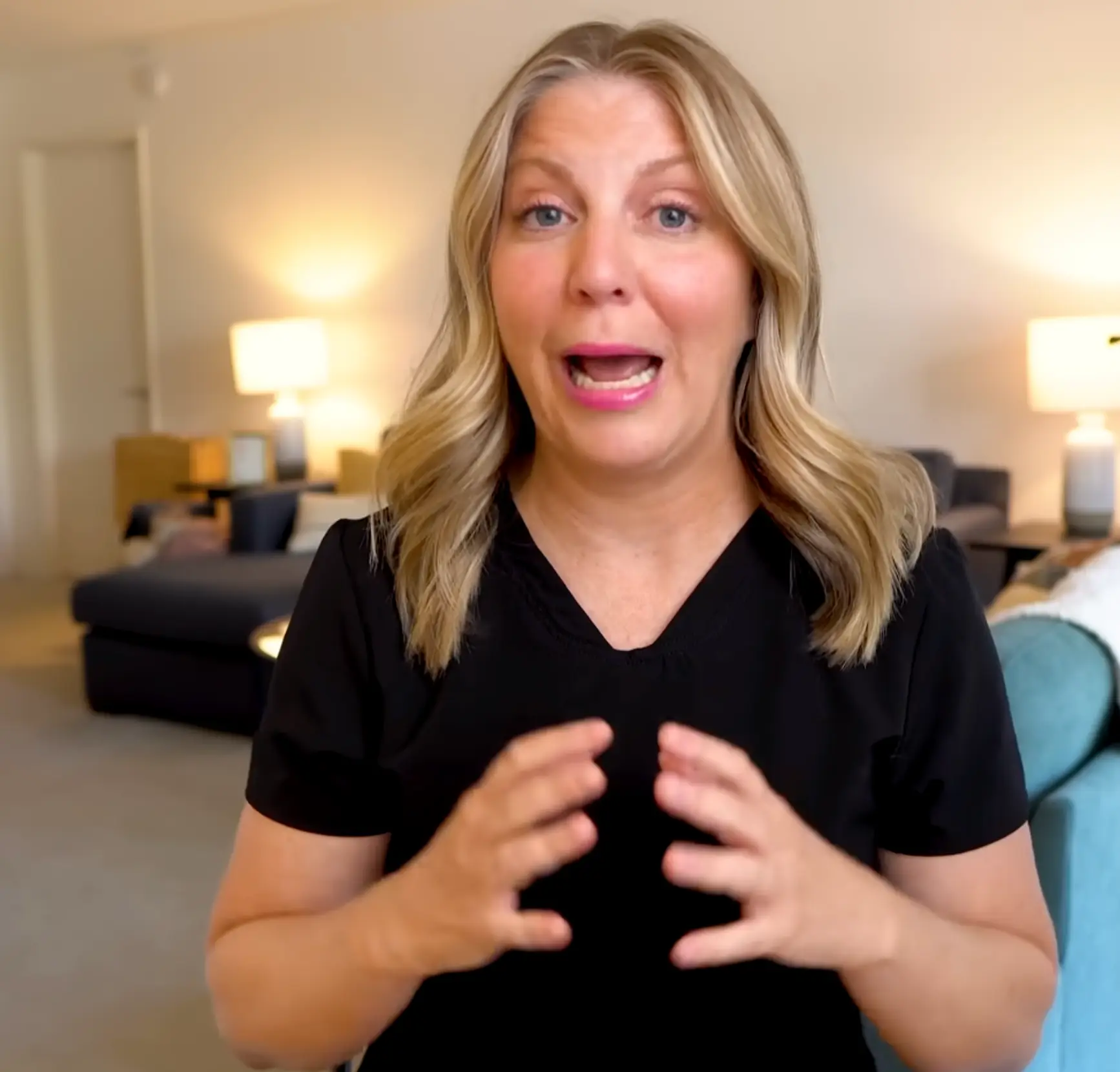 She explained that these behaviours are normal when you're on your deathbed (Youtube/Hospice Nurse Julie)