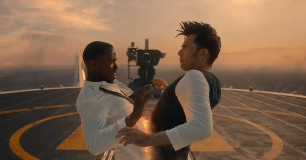 Ncuti Gatwa split away from David Tennant in Saturday's episode of Doctor Who.