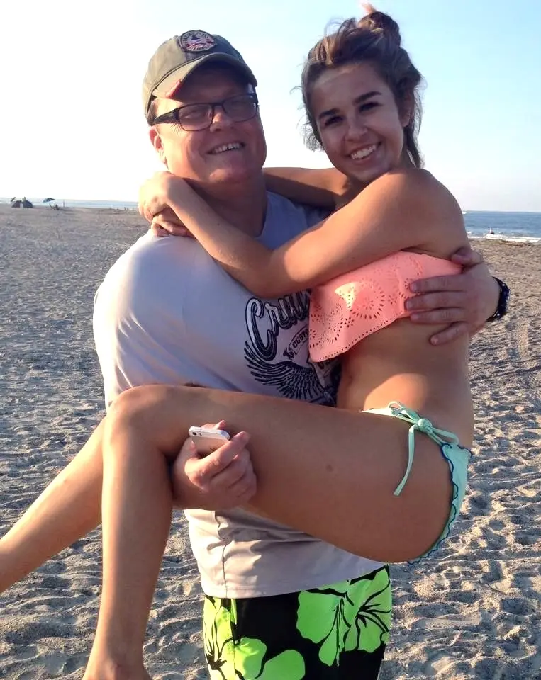 Madelynn and her dad Patrick were best friends (NudePR)