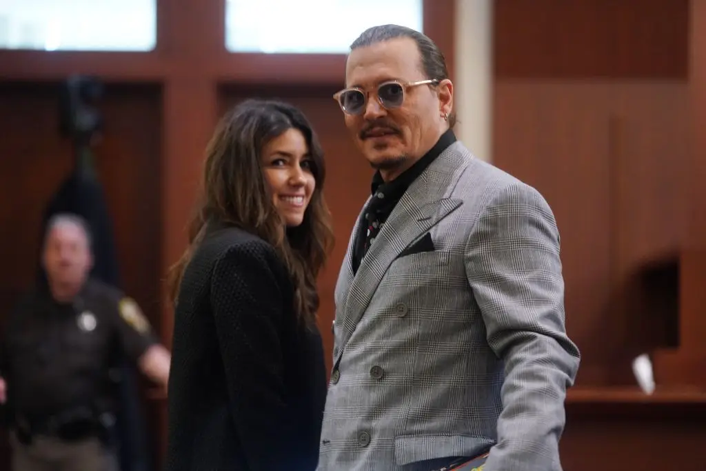 Camille Vasquez represented Johnny Depp during the trial (SHAWN THEW/POOL/AFP via Getty Images)