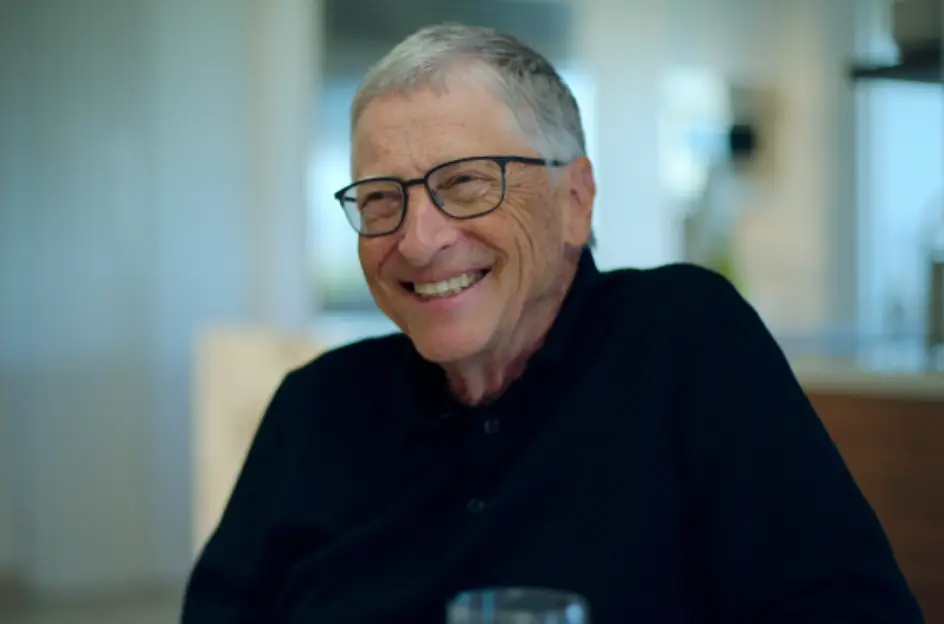 Gates covers a range of topics in the new docuseries. (Netflix)