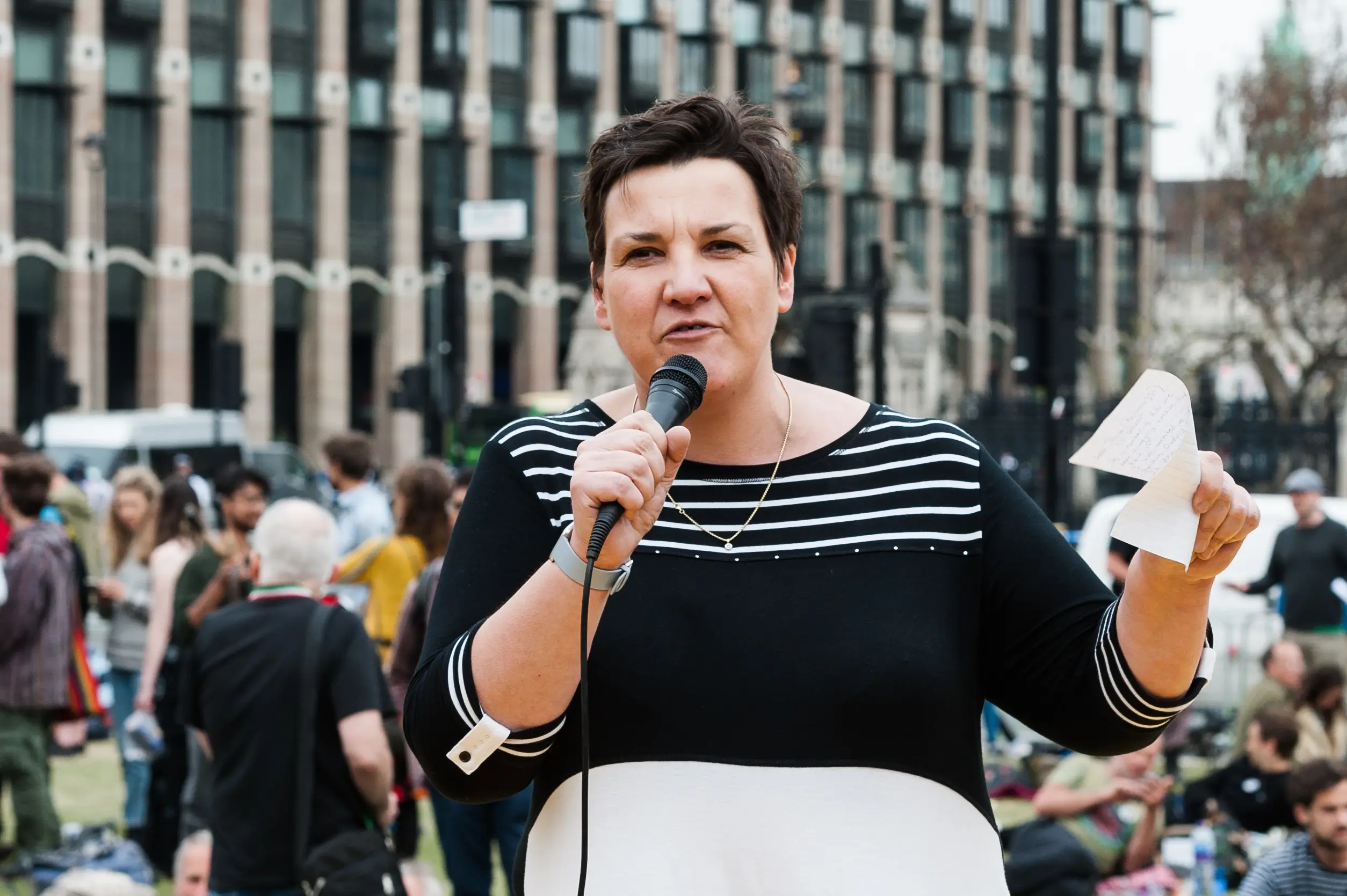 Labour MP Tonia Antoniazzi added the amendment to the Crime and Policing Bill (WIktor Szymanowicz/NurPhoto via Getty Images)