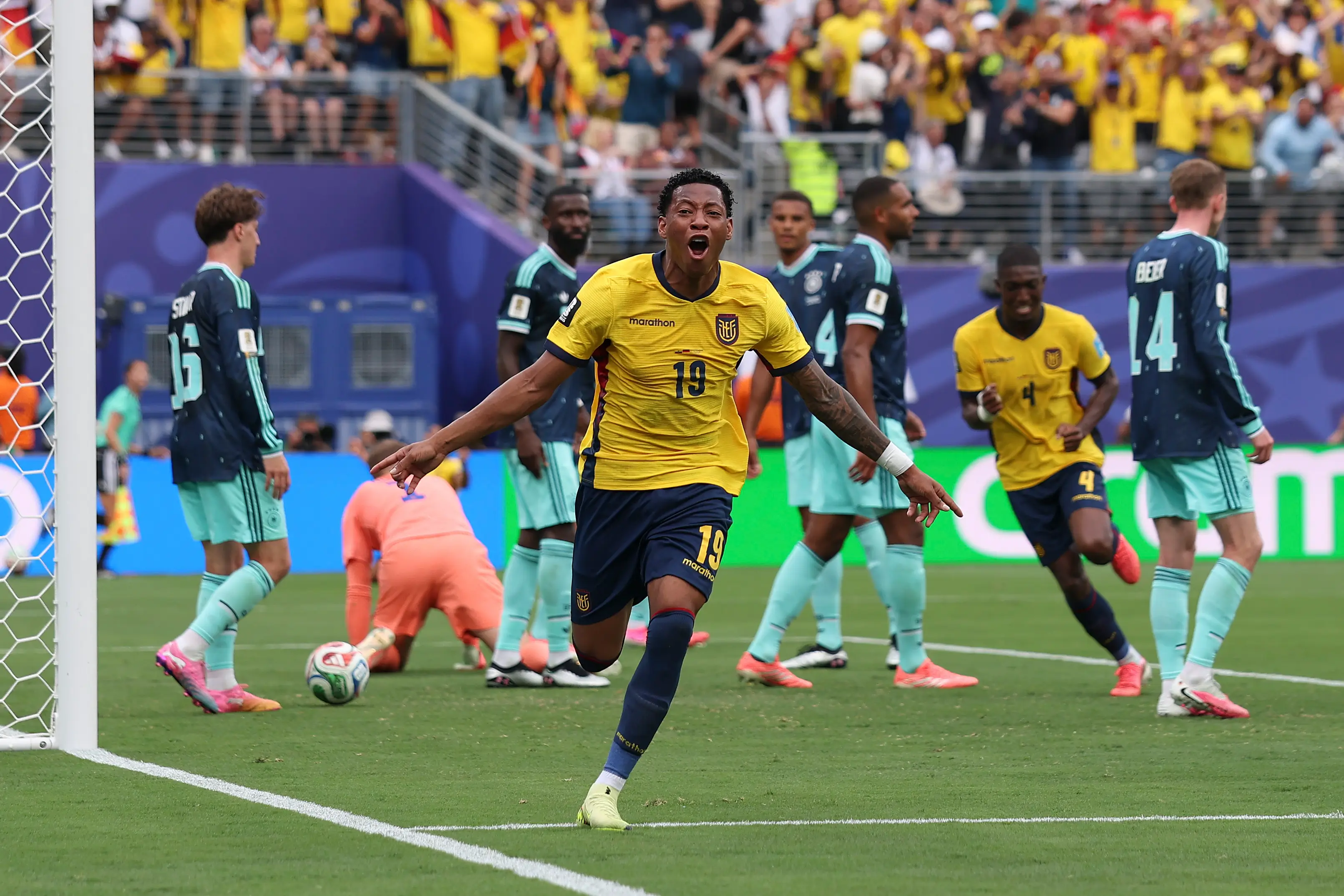 Ecuador defeated Germany to qualify (Mattia Ozbot/Getty Images)