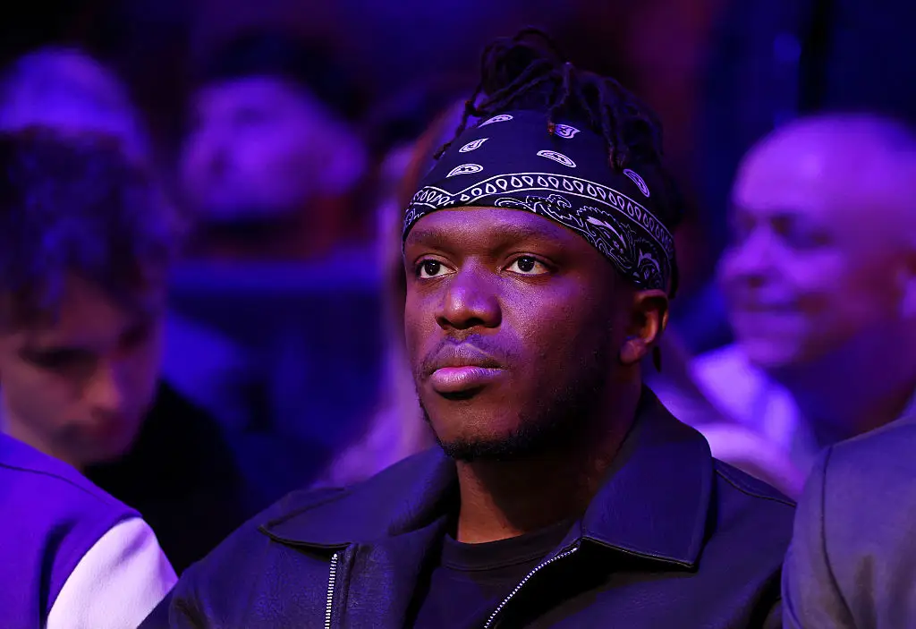 In his tribute KSI said that Sway always knew what to say when he needed help with problems (Richard Pelham/Getty Images)