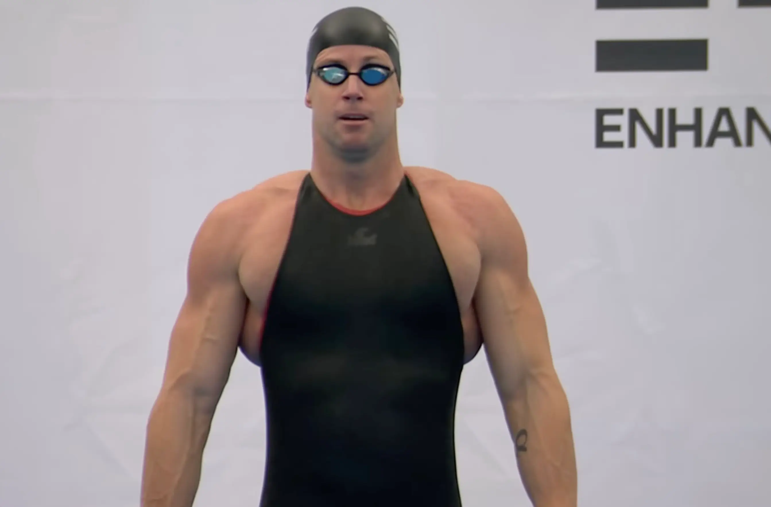 Magnussen admitted to LADbible that he got 'too big' (YouTube/Enhanced Games)