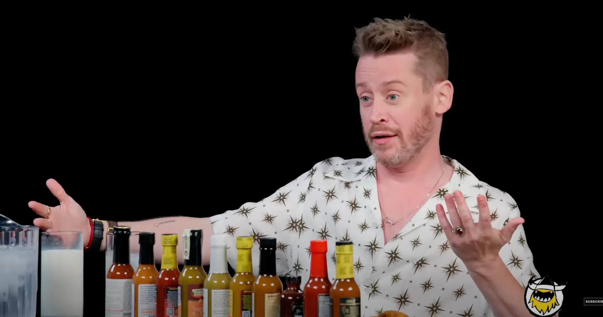 Culkin confirmed a number of Home Alone rumours on the show (YouTube/First We Feast)