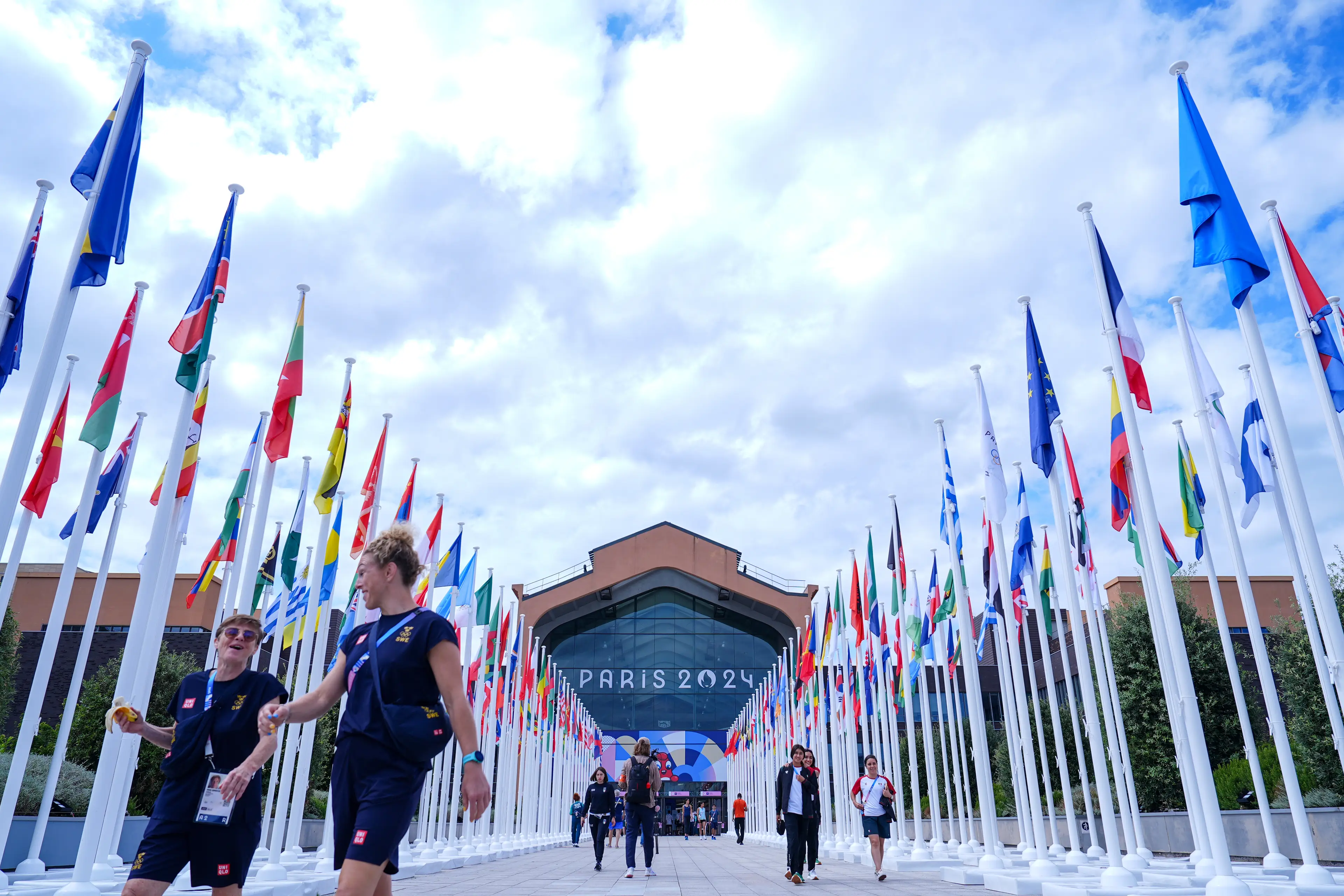 One of the restaurants in the village (Zhao Wenyu/China News Service/VCG via Getty Images)