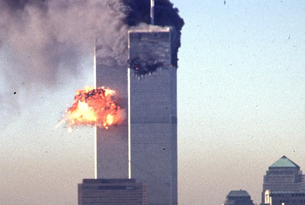 Millions watched the disaster in real time on TV broadcasts (SETH MCALLISTER/AFP via Getty Images)