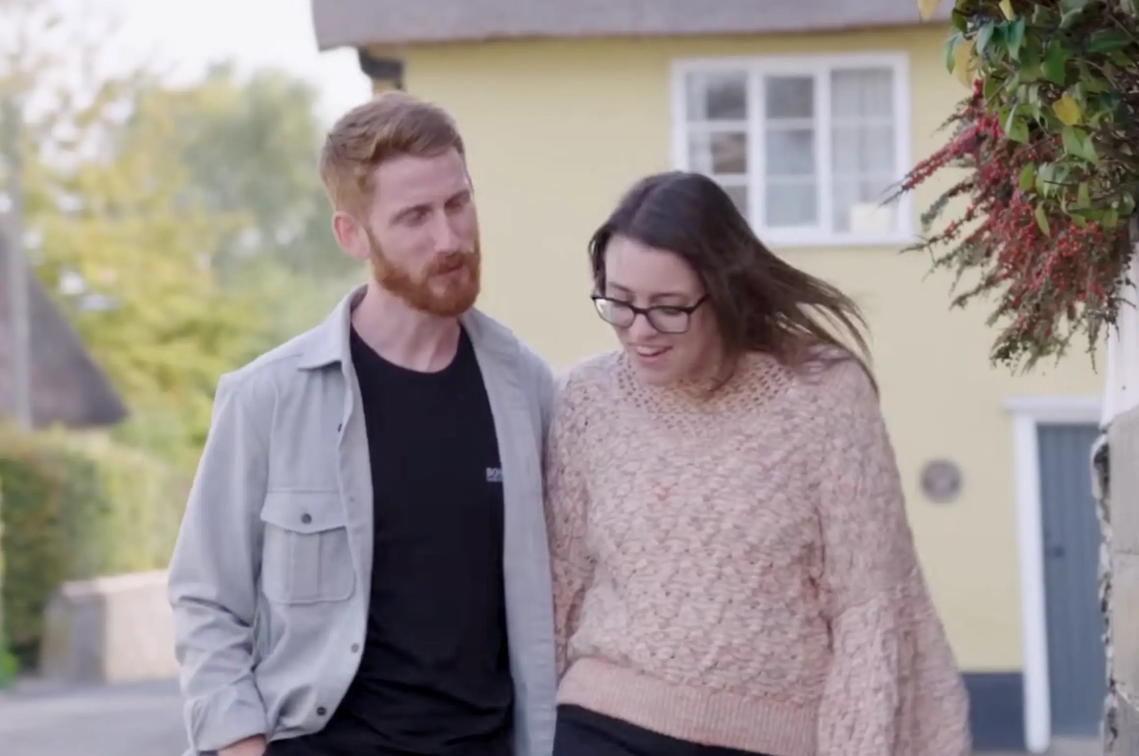 After 17 years together, Maddie and Kyle decided to give 'hotwifing' a go (Channel 4)