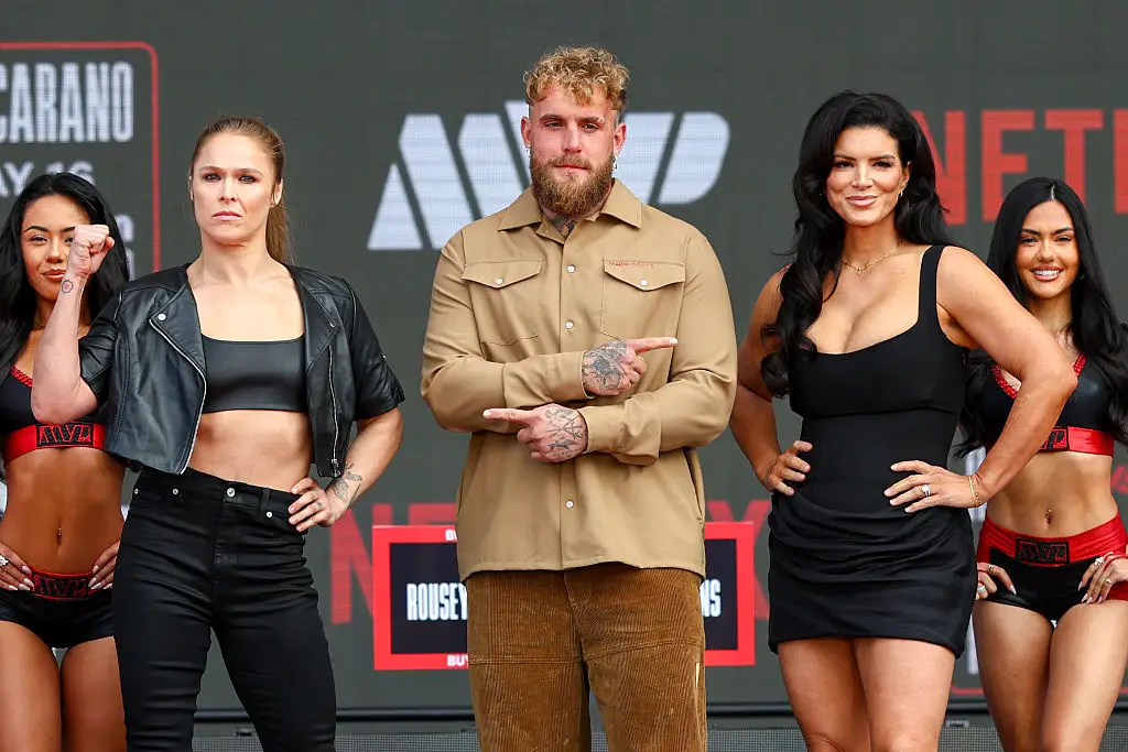 Rousey says the Carano will smash the pay record for women in MMA (Melina Pizano/Getty Images for Netflix)