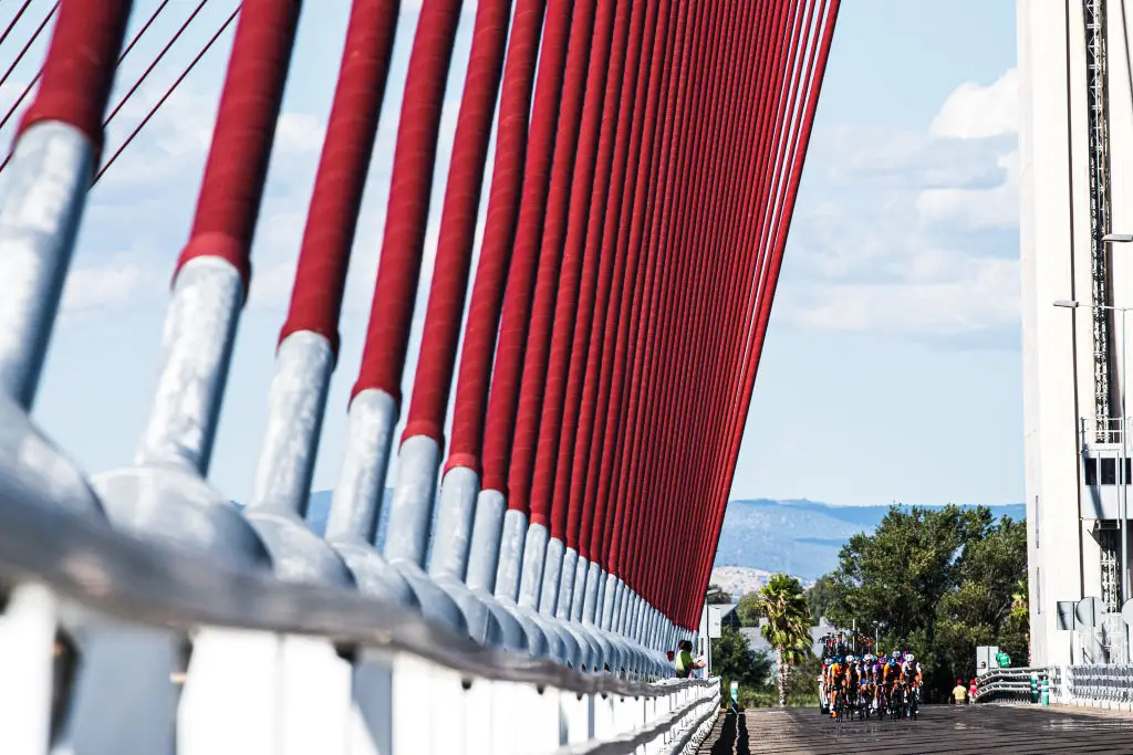 Spanish authorities said he wasn't wearing protective gear, and they believe he was trying to get social media content. (Charly Lopez/Europa Press via Getty Images)