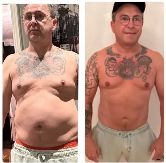 Stephen Webb has shown off his impressive transformation.