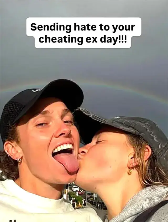 Kath Ebbs, who is now engaged to footballer Tilly Lucas-Rodd, shared a brutal message to JoJo Siwa on social media (Instagram/@kathebbs)