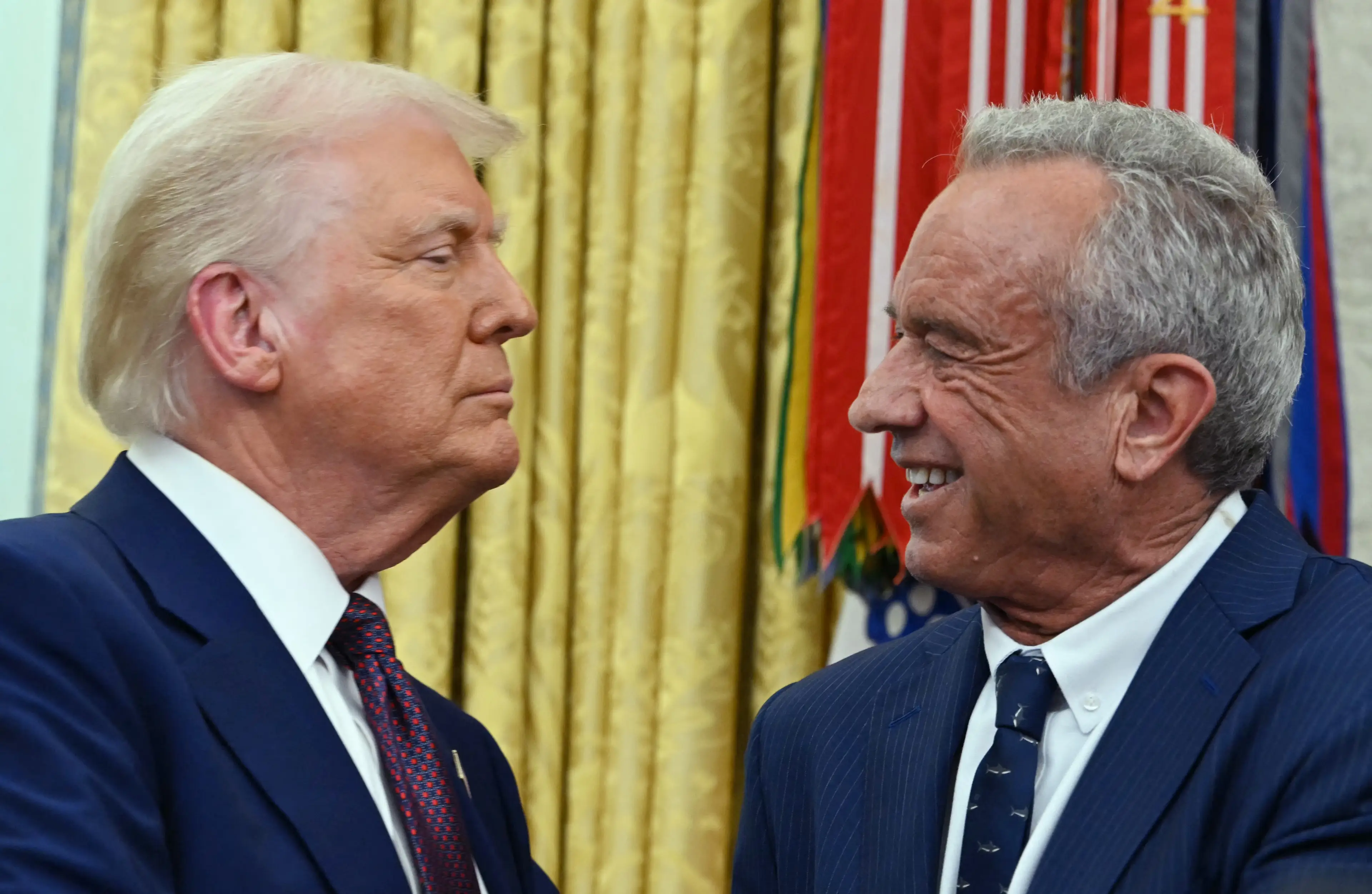 Robert F Kennedy Jr said he would find the 'cause' of autism by September, but the White House findings have been disputed (ANDREW CABALLERO-REYNOLDS/AFP via Getty Images)