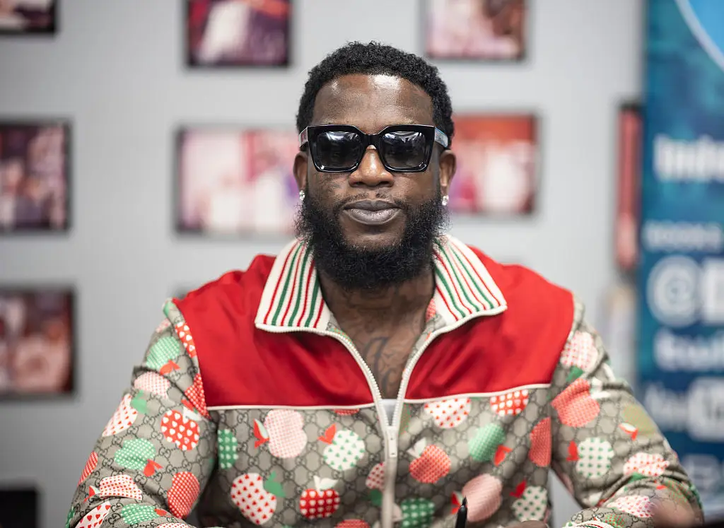 One of the alleged victims is Gucci Mane, whose label Pooh Shiesty is signed to (Prince Williams/WireImage)