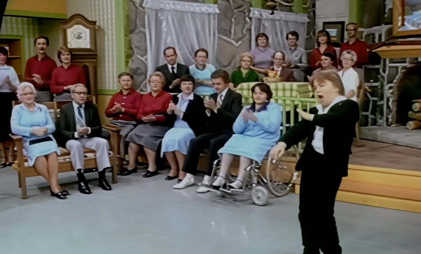 The show celebrated Quebec folk culture (X)
