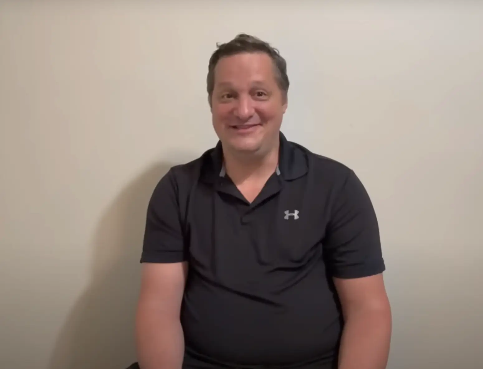 Billy smiled as he went through the questions Natalie had written down in the hopes he'd answer (YouTube/justbillyleblanc)