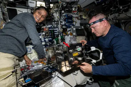 Sunita 'Suni' Williams and Barry 'Butch' Wilmore (NASA)