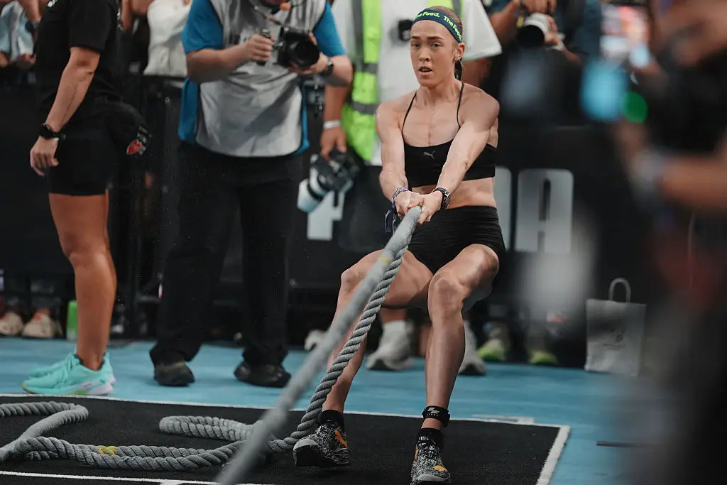 Joanna Wietrzyk suffered faecal incontinence during the Beijing HYROX event (Fred Lee/Getty Images)