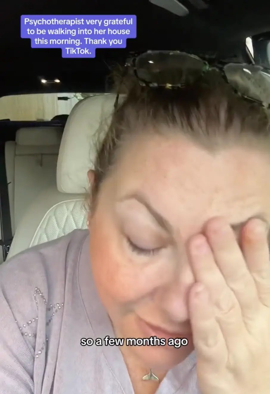 The close encounter left Helen 'in shock'.