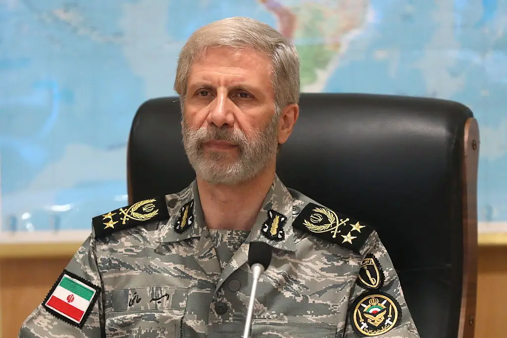 Army chief Amir Hatami (Iranian Army/Handout/Anadolu via Getty Images)