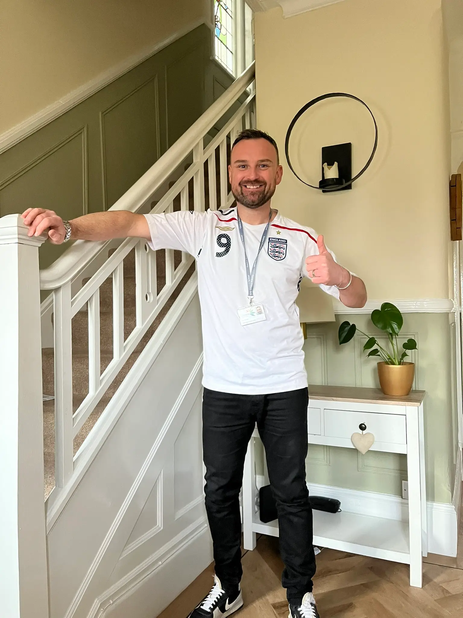 Mark received the message last month.