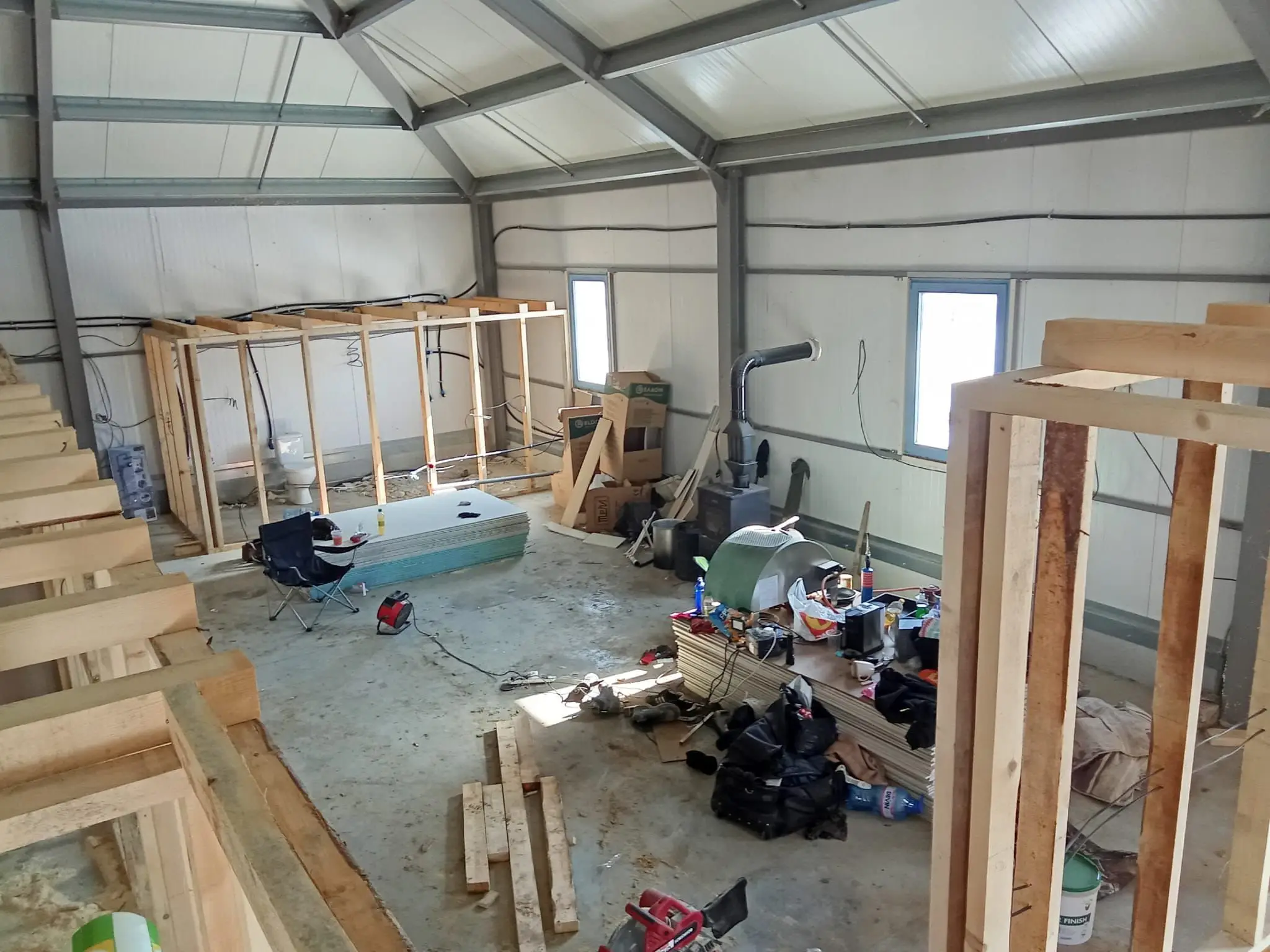 They purchased and did up two properties in under a year (SWNS)