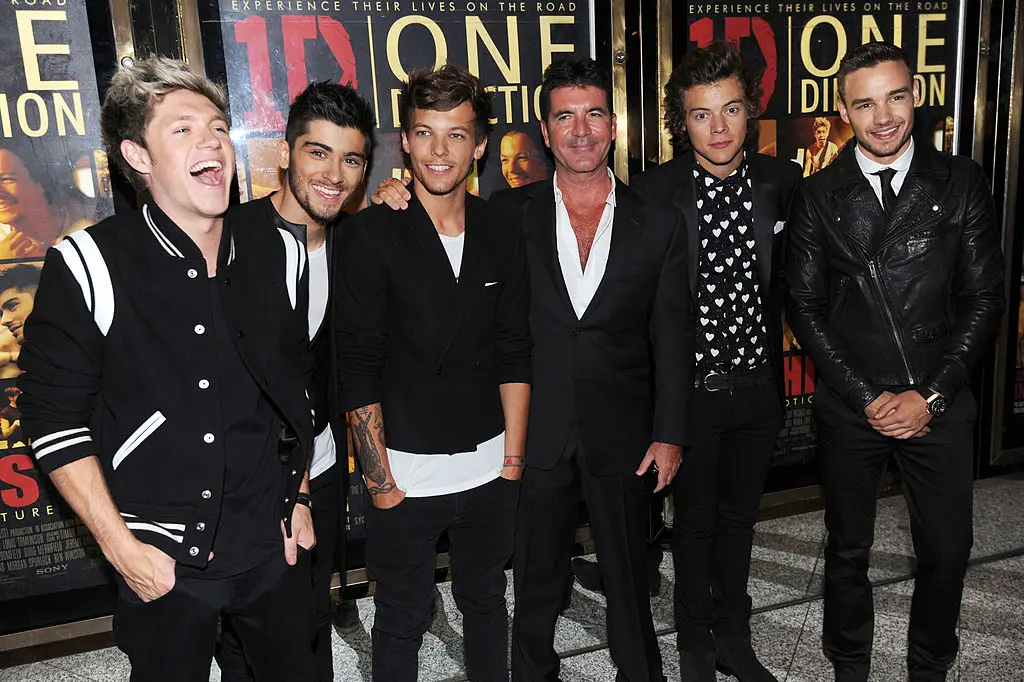 Simon Cowell had mentored One Direction while they were on X Factor (Dave J Hogan/Getty Images)