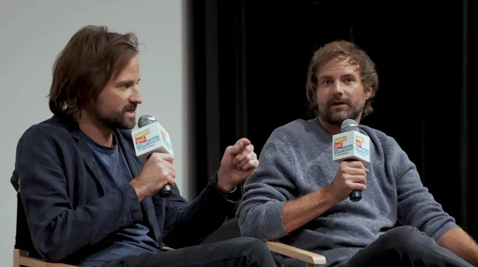 Matt and Ross Duffer created Stranger Things, and admitted Harbour wasn't their first choice (YouTube/Happy Sad Confused)