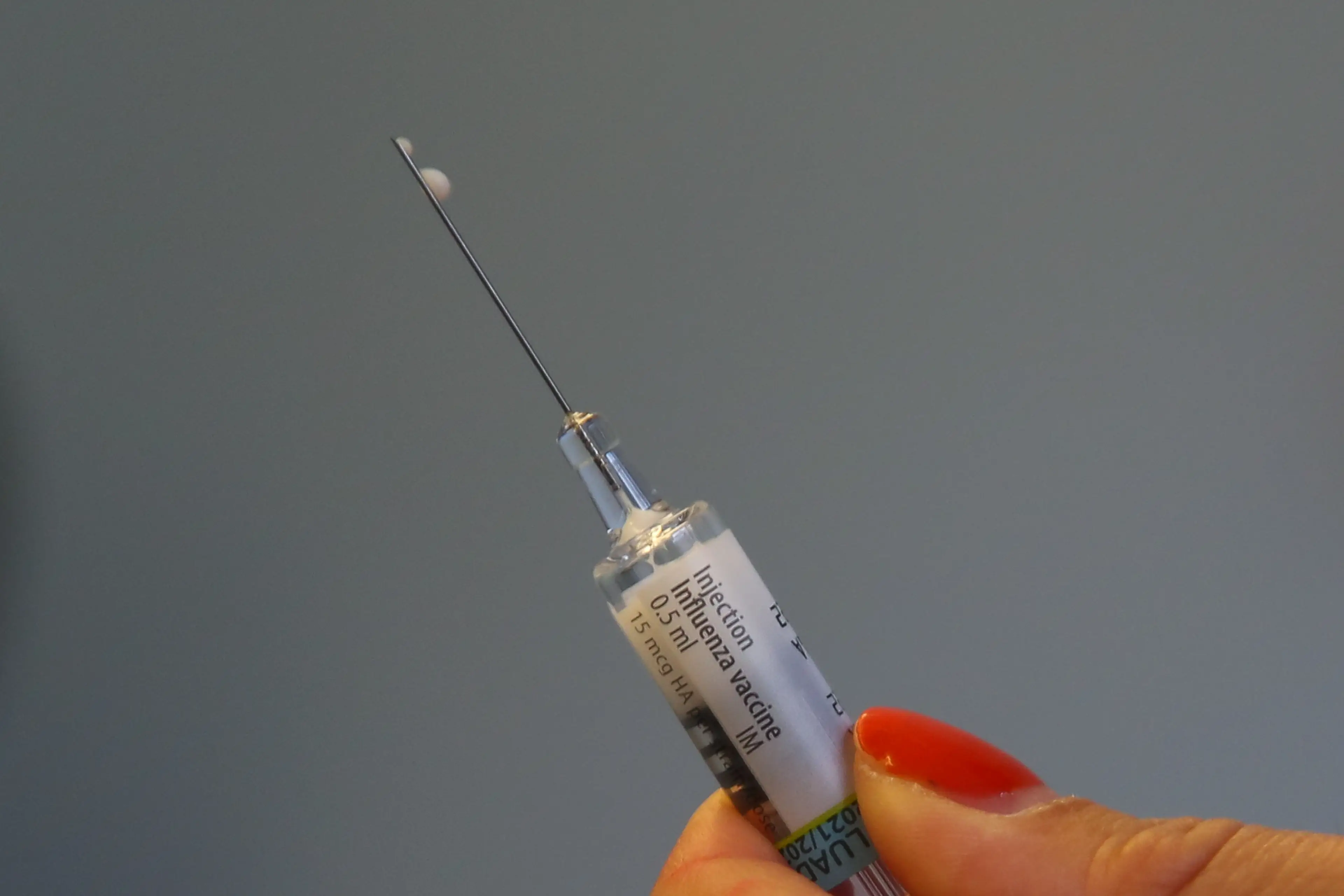 People who are eligible for the flu jab are being urged to get it as soon as possible. (Dinendra Haria/SOPA Images/LightRocket via Getty Images)