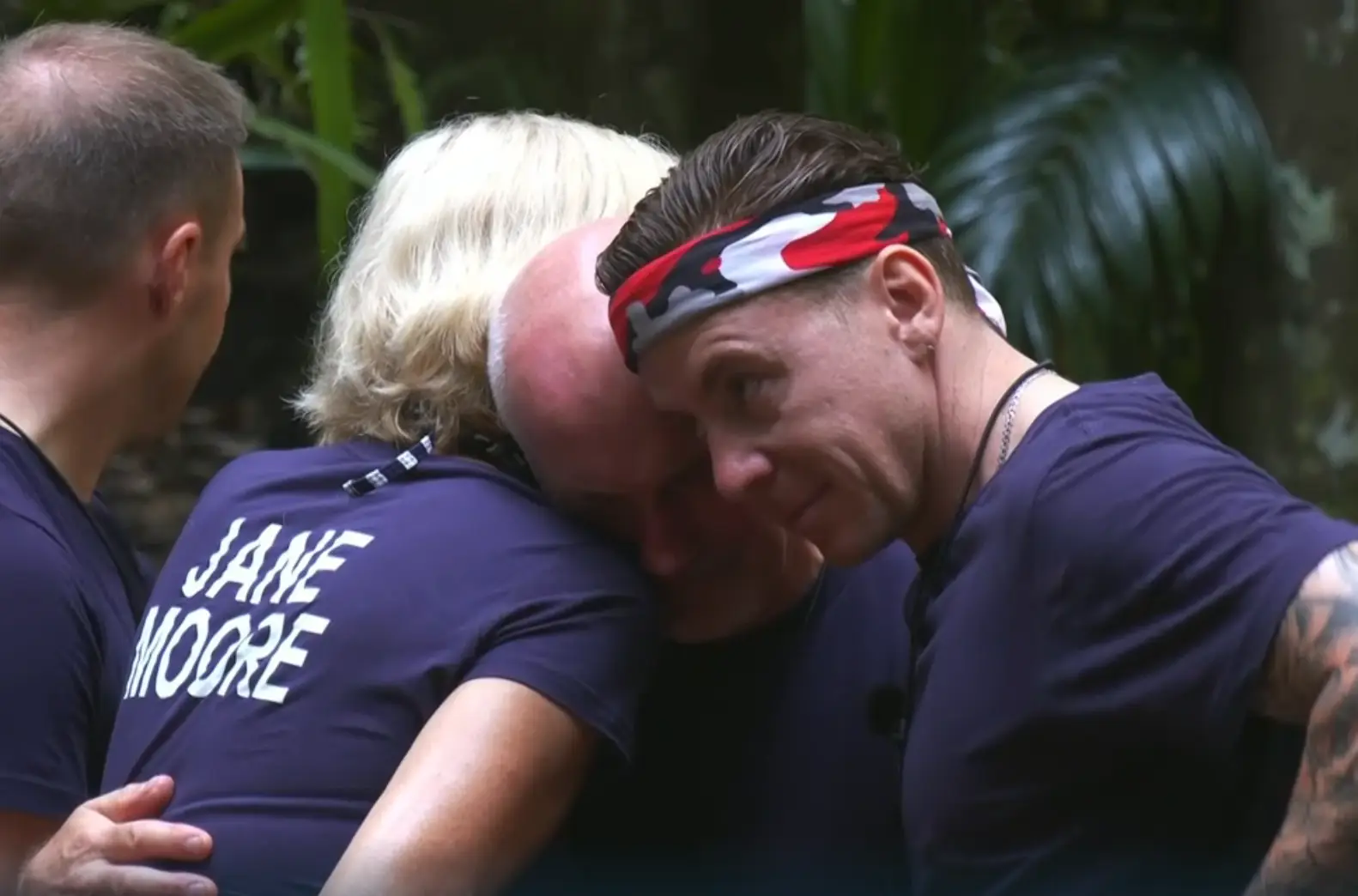 McGuigan opened up to the camp (ITV)