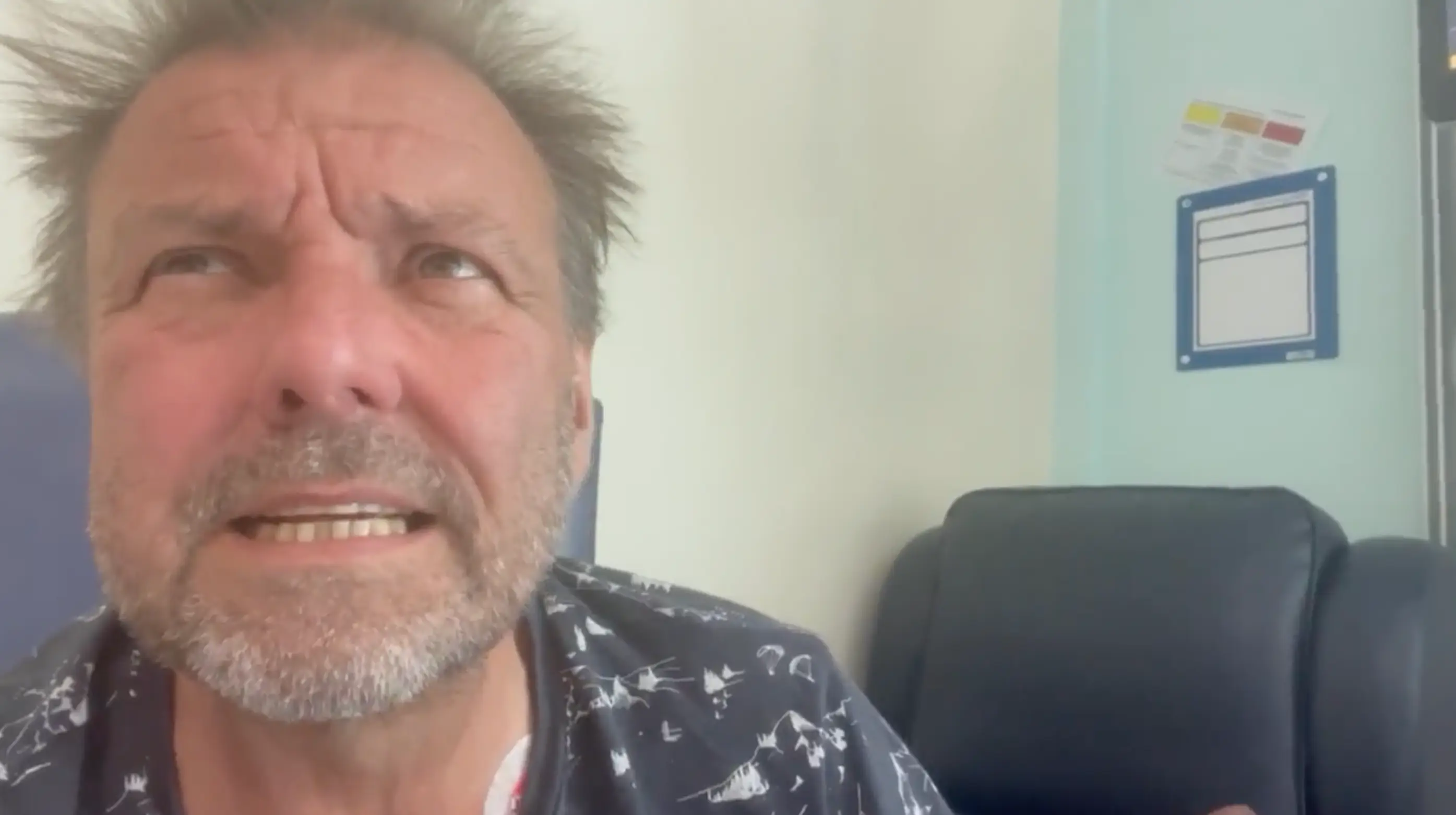 The Homes Under The Hammer host relayed his 'hospital scare' to fans online (X/@TVMartinRoberts)