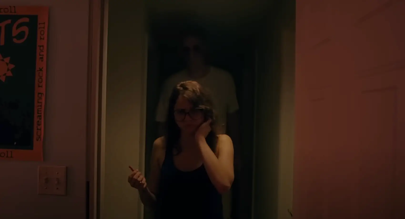 The horror may seem a bit confusing at first, but the exposition scene is worth it. (The Weinstein Company)