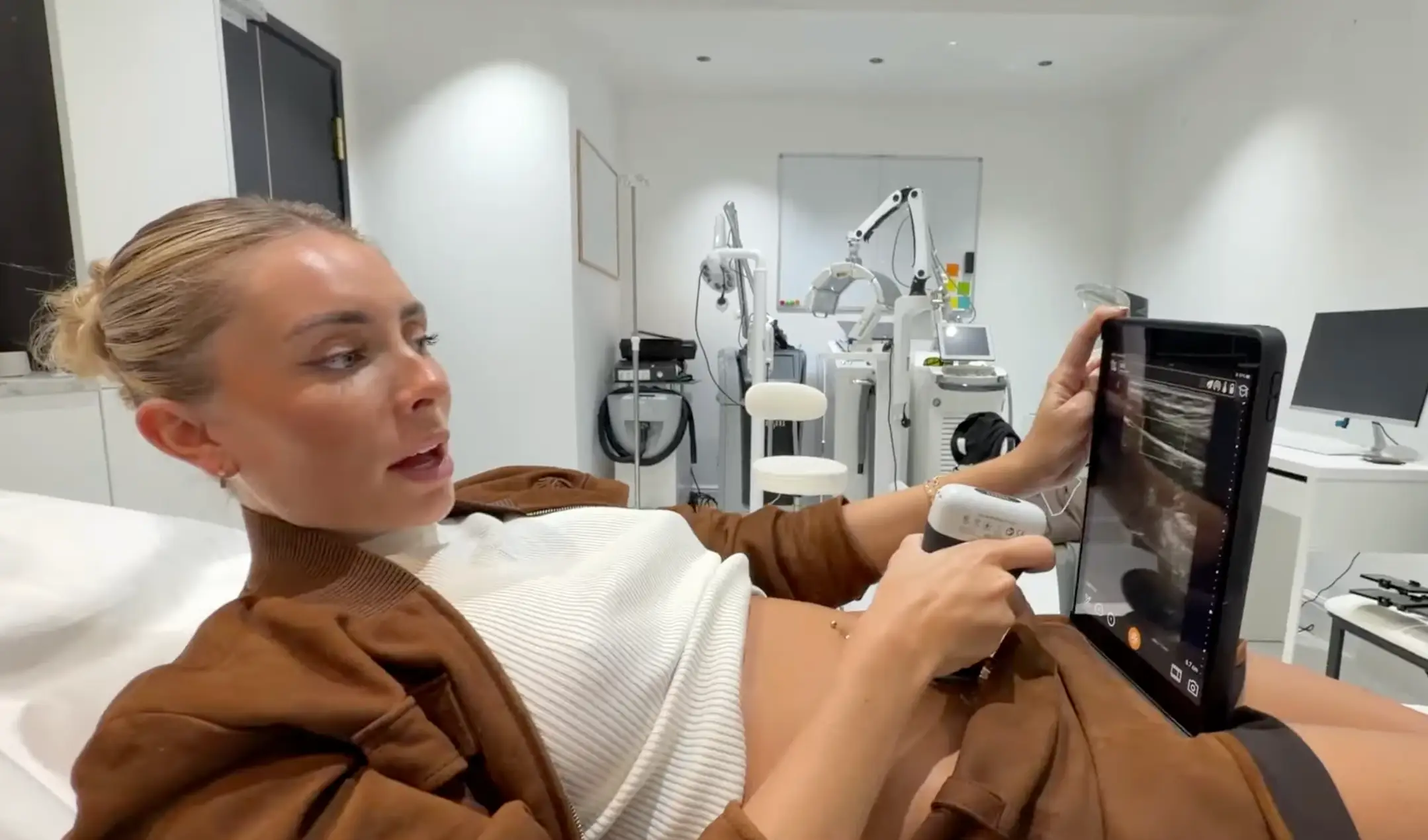 The OnlyFans model announced that she was pregnant (Bonnie Blue)