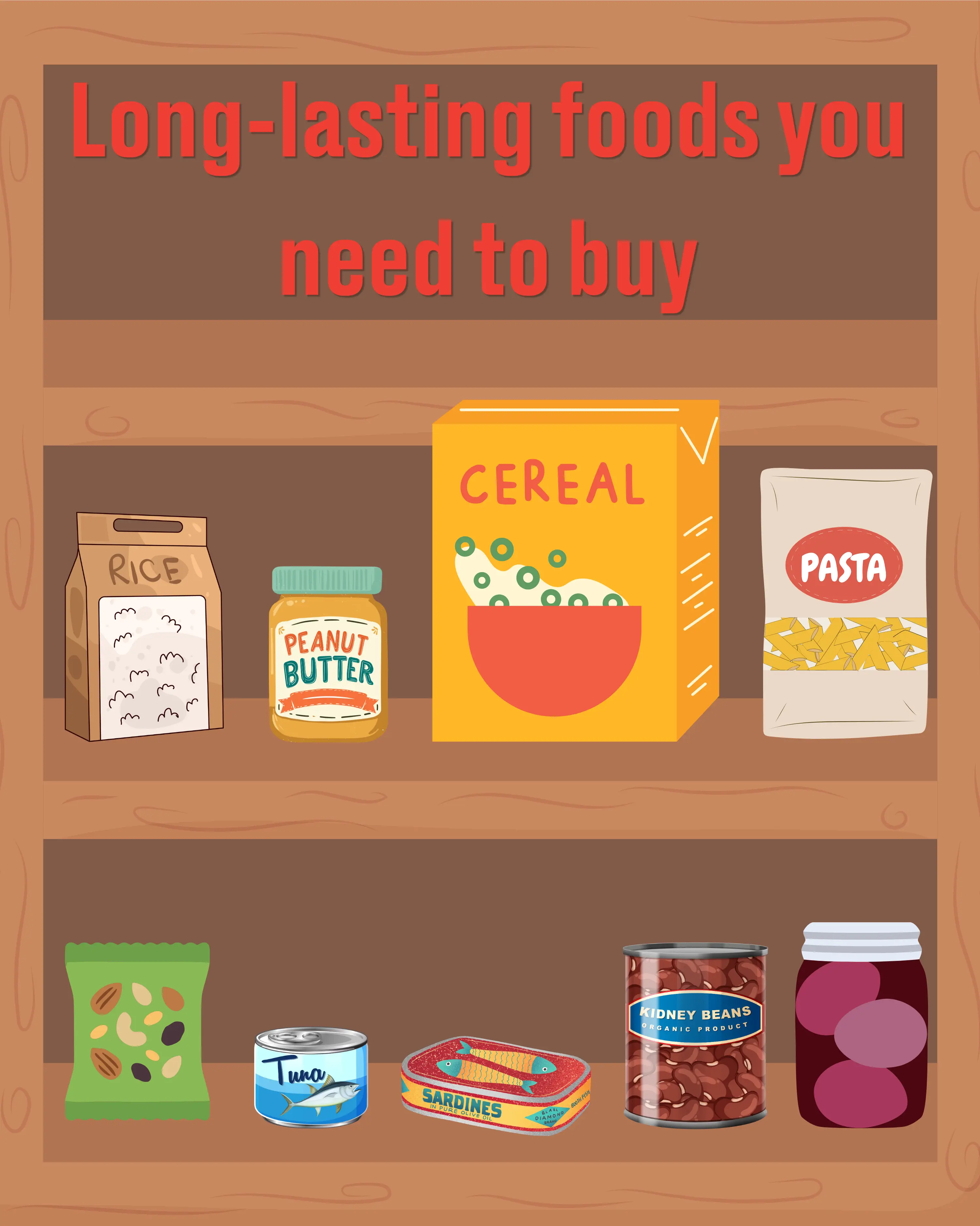 Some of the items you need to buy (LADbible)