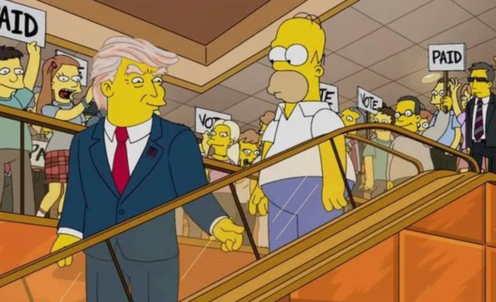 The Simpsons have been spot on with a range of predictions in the past (Fox)