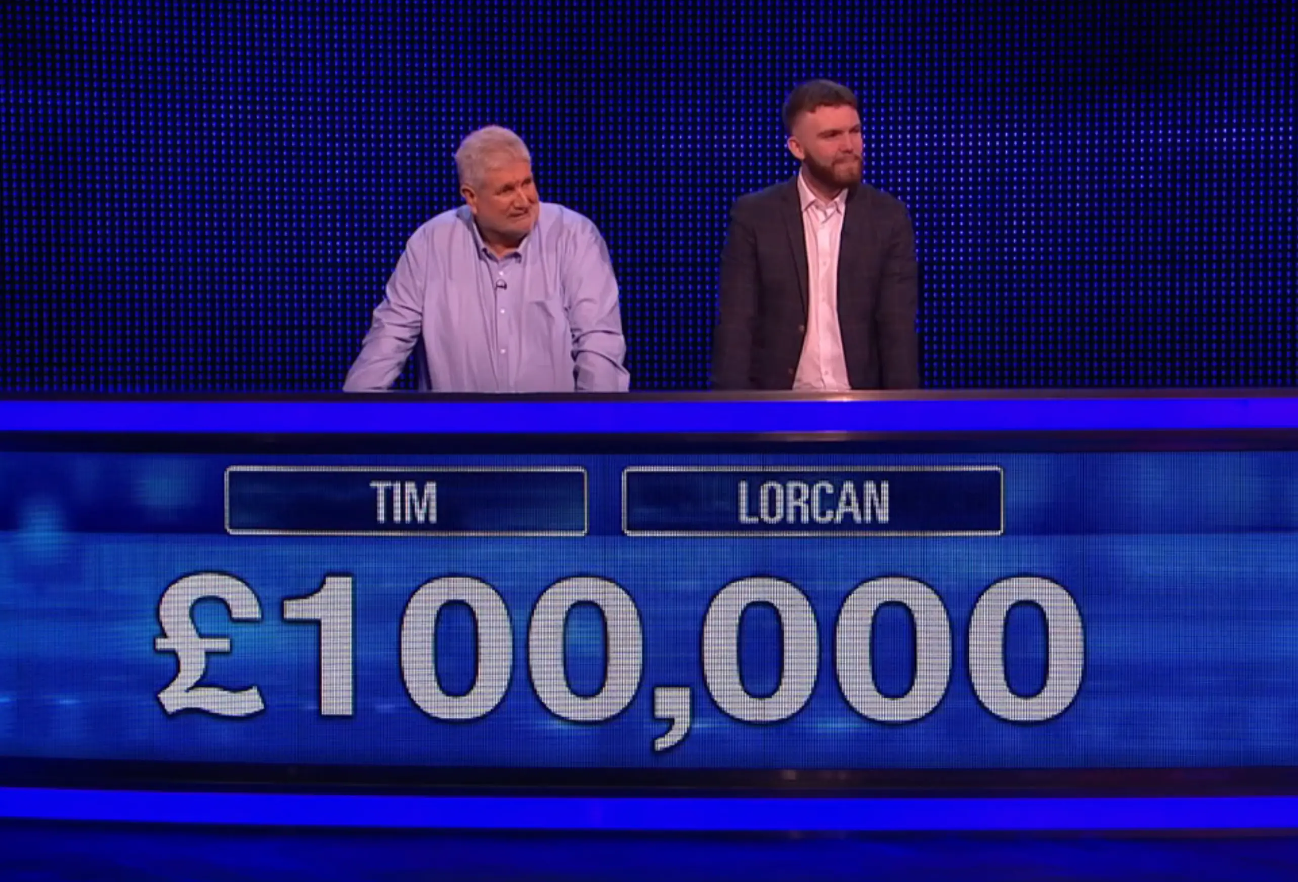Tim's family had no idea if he had won (ITV/The Chase)