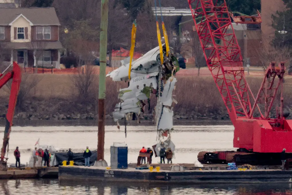 There were no survivors when an AA plane crashed into a helicopter mid-air in January (Chip Somodevilla/Getty Images)