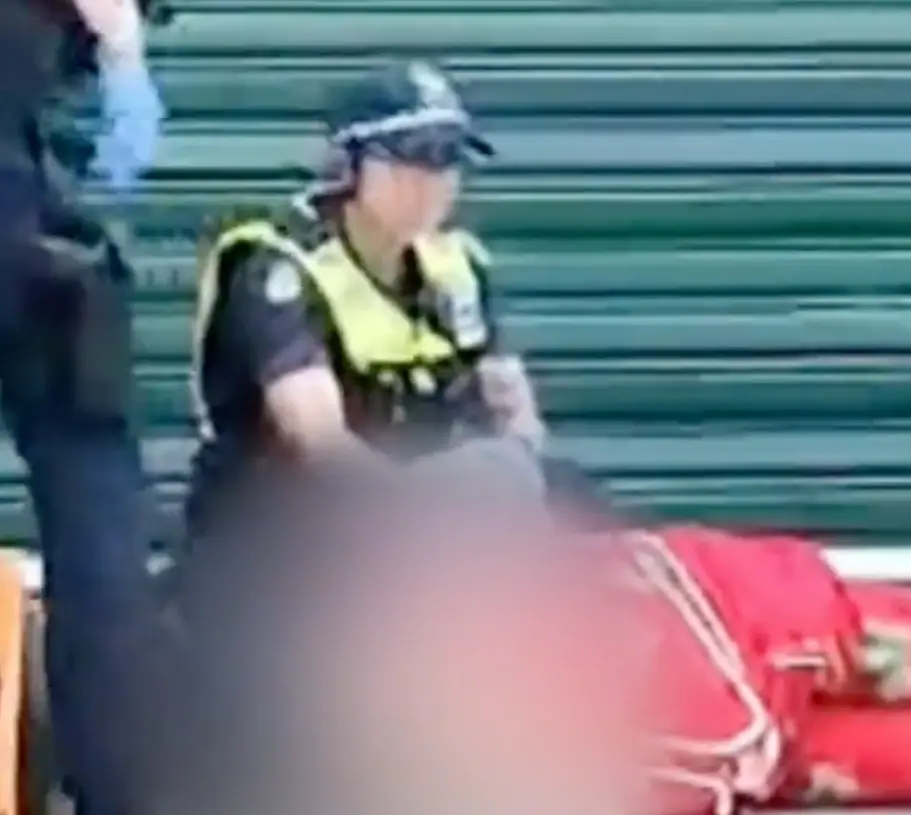 The first Santa incident took place at Bunnings Frankston.