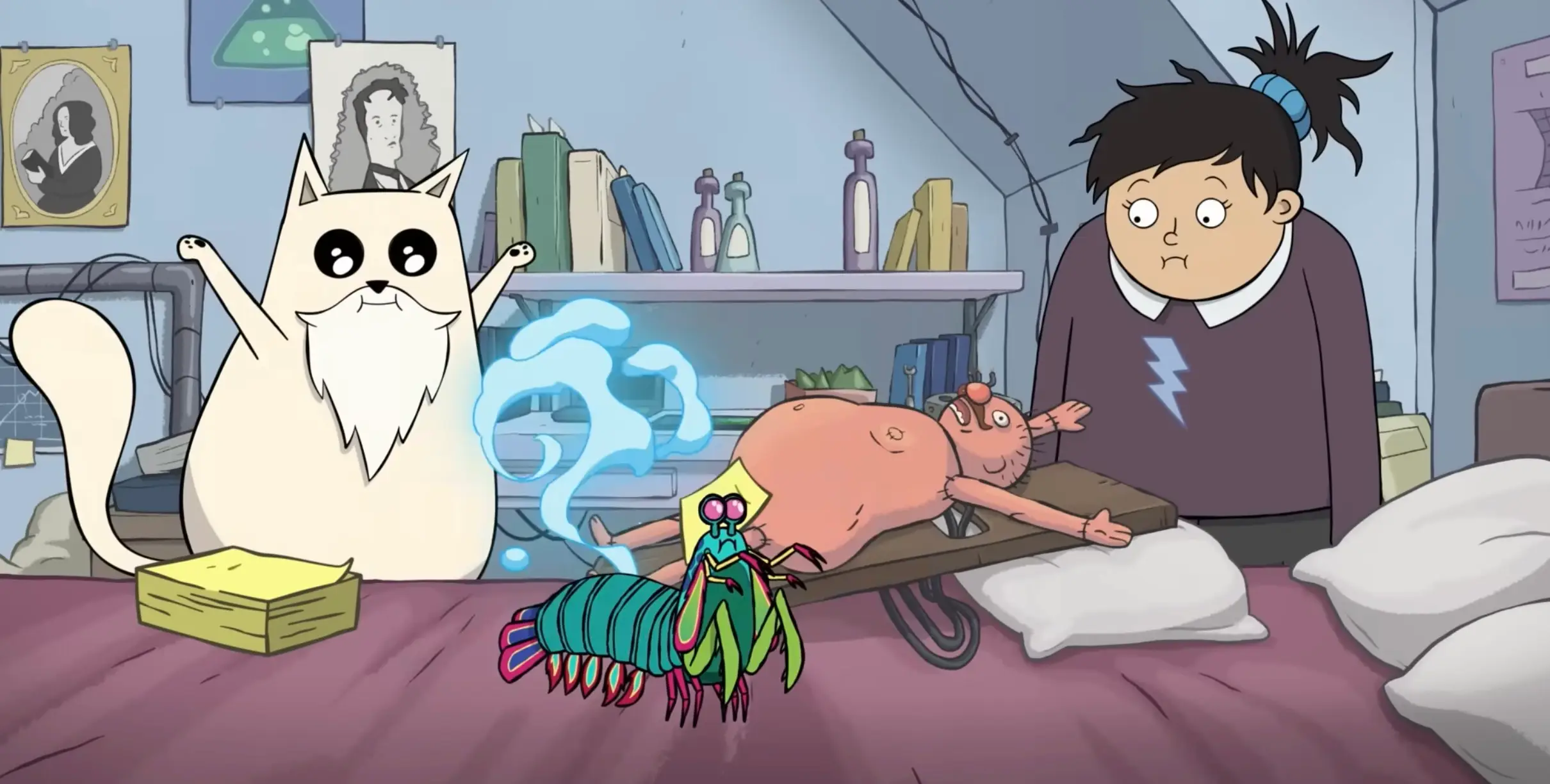 Exploding Kittens landed on Netflix on 12 July (Netflix)