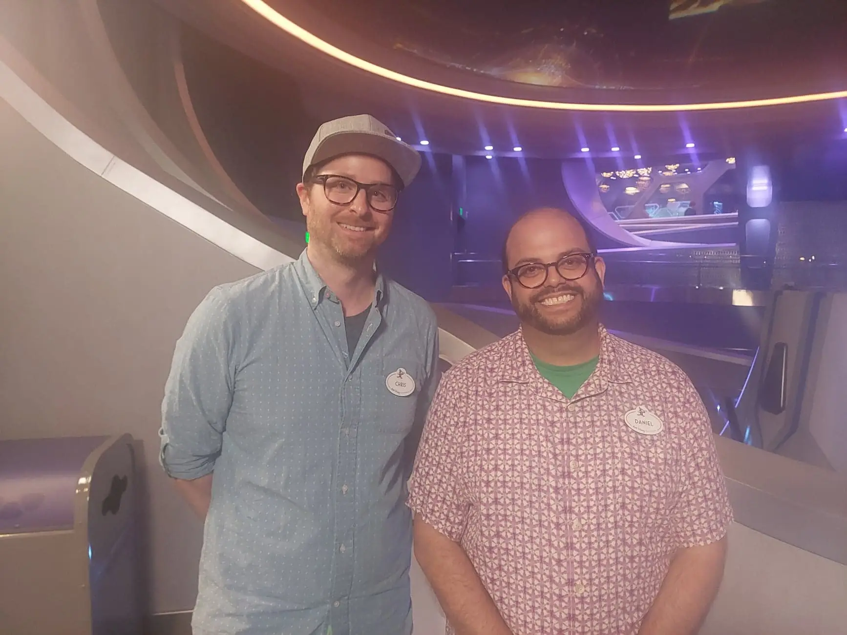 Imagineers Chris Smith and Daniel Joseph.